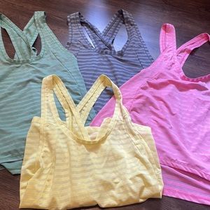 Set of 4 Zyia Nimbus Tanks